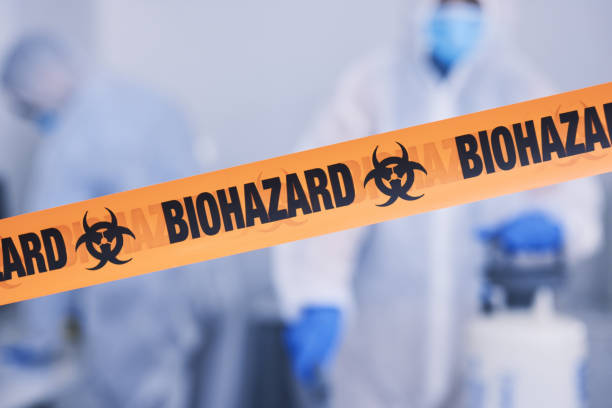 Professional Biohazard technician working in Hillsboro, IL